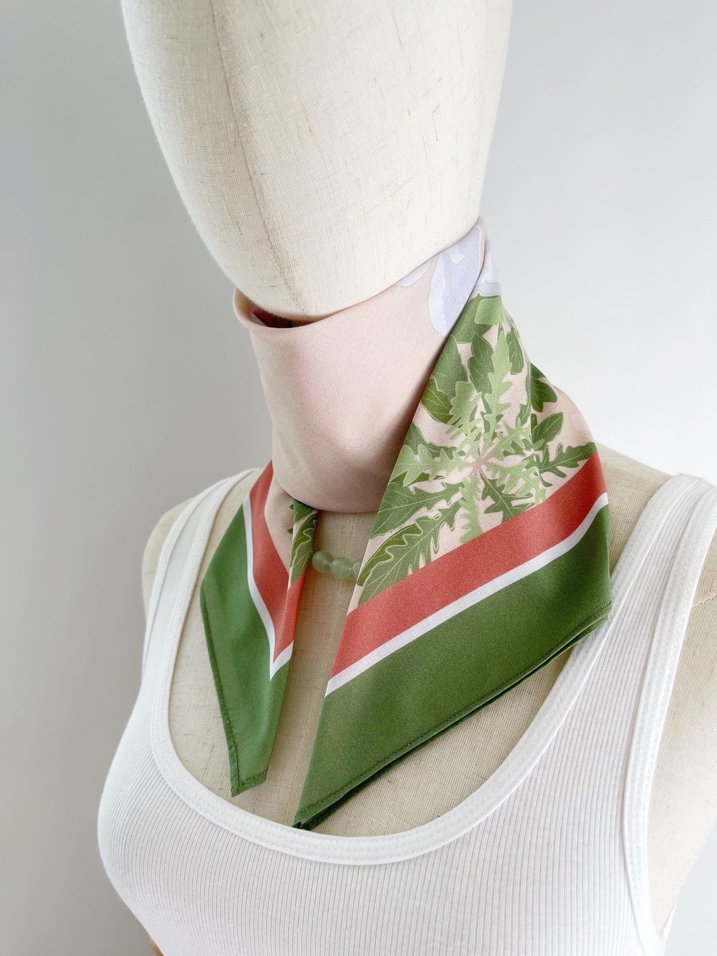 BA. Special order Desert Primrose Pima Cotton Lawn 26” square scarf