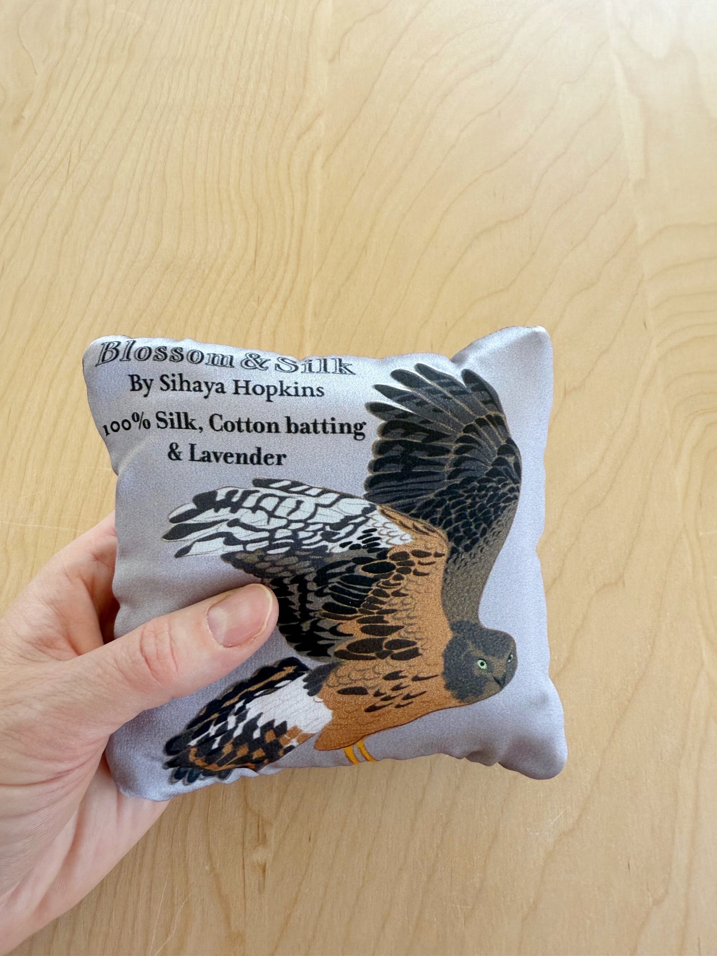 AT. Hawk Lavender Silk Sachet