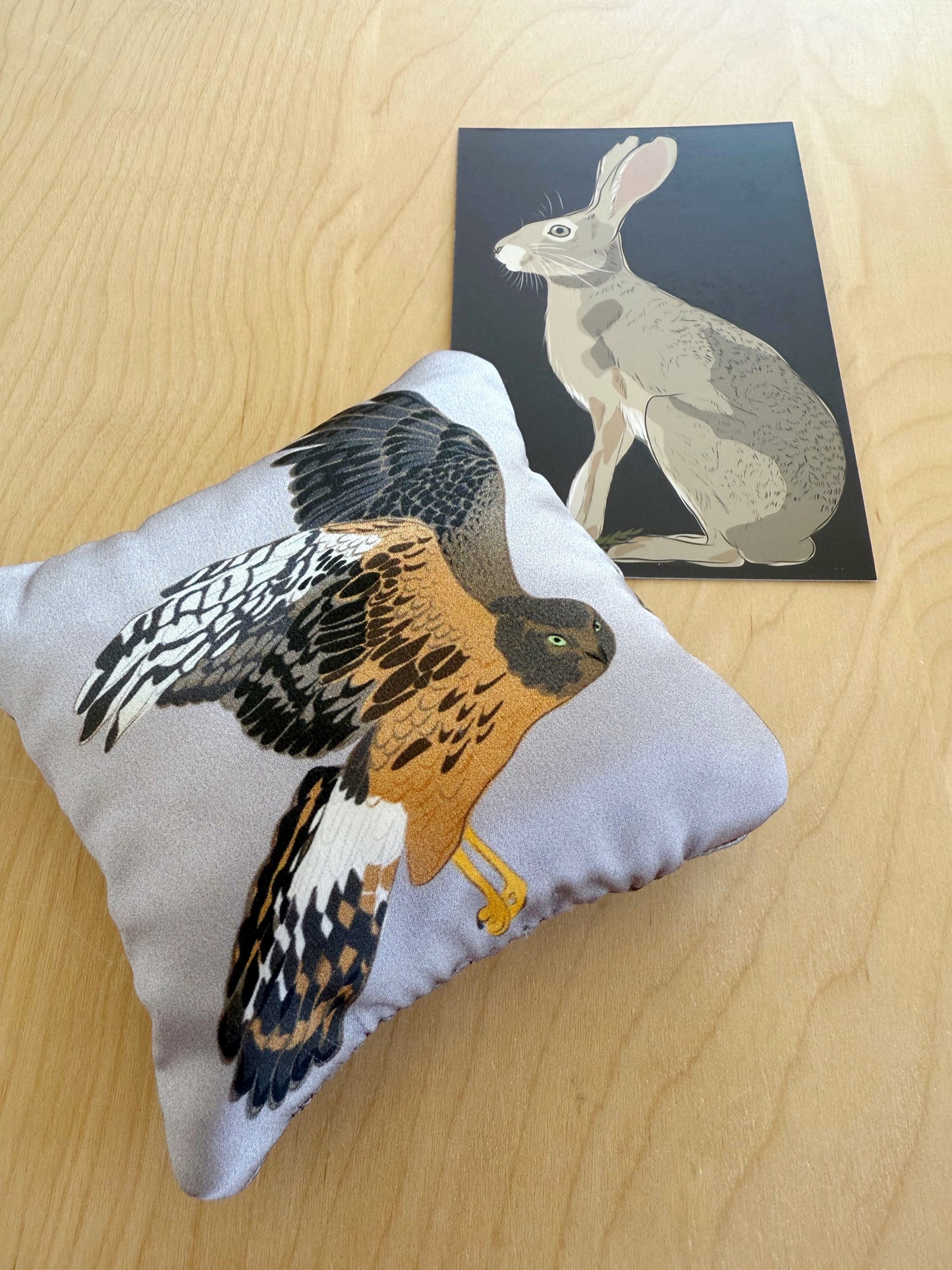 AT. Hawk Lavender Silk Sachet