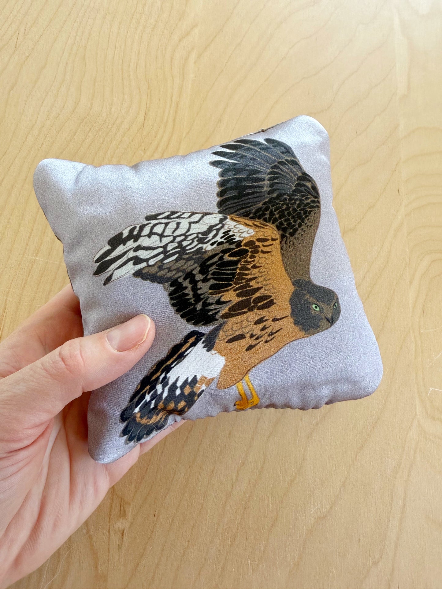 AT. Hawk Lavender Silk Sachet