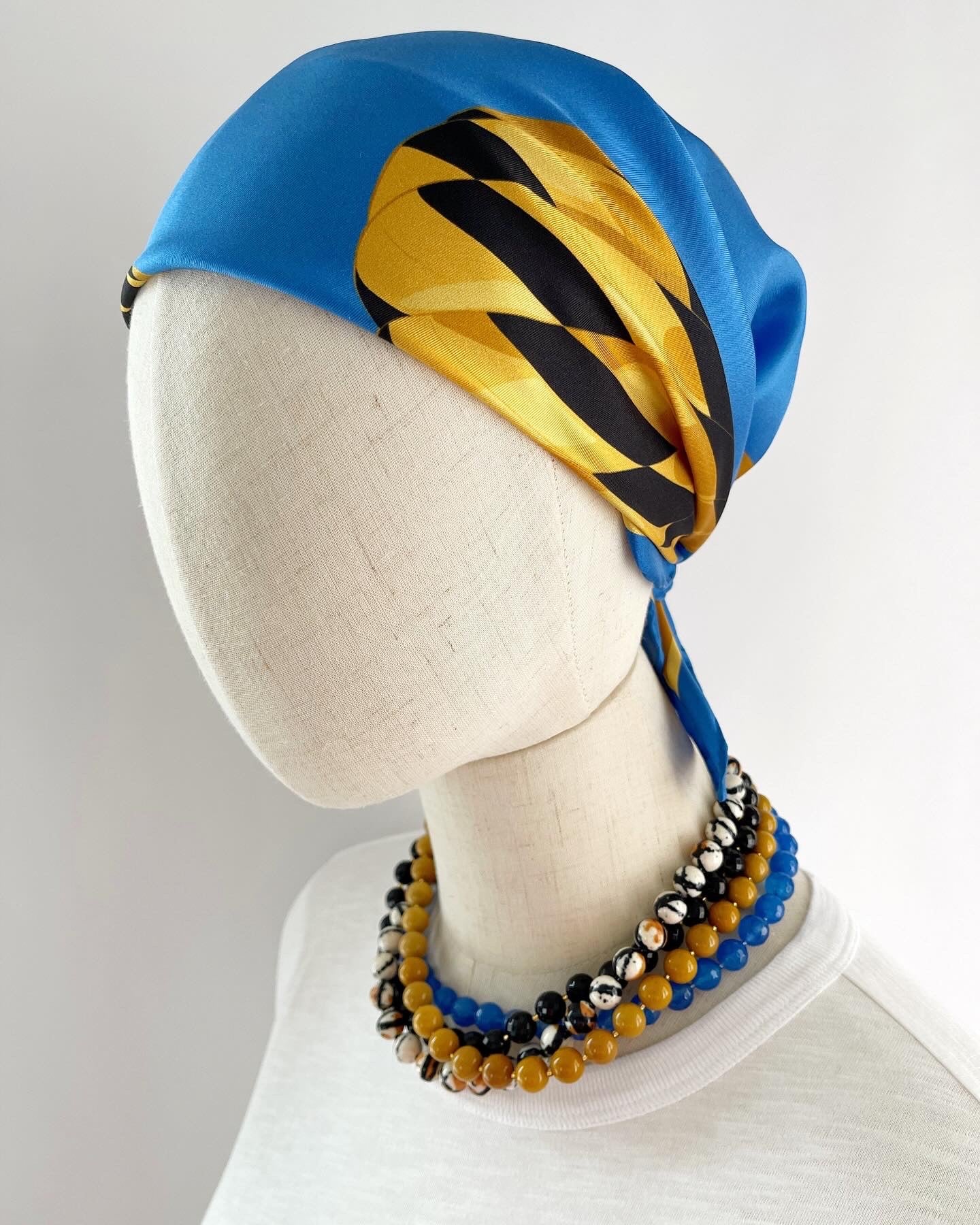 A. Made to order Silk Scarves July Delivery Landscape & Sky