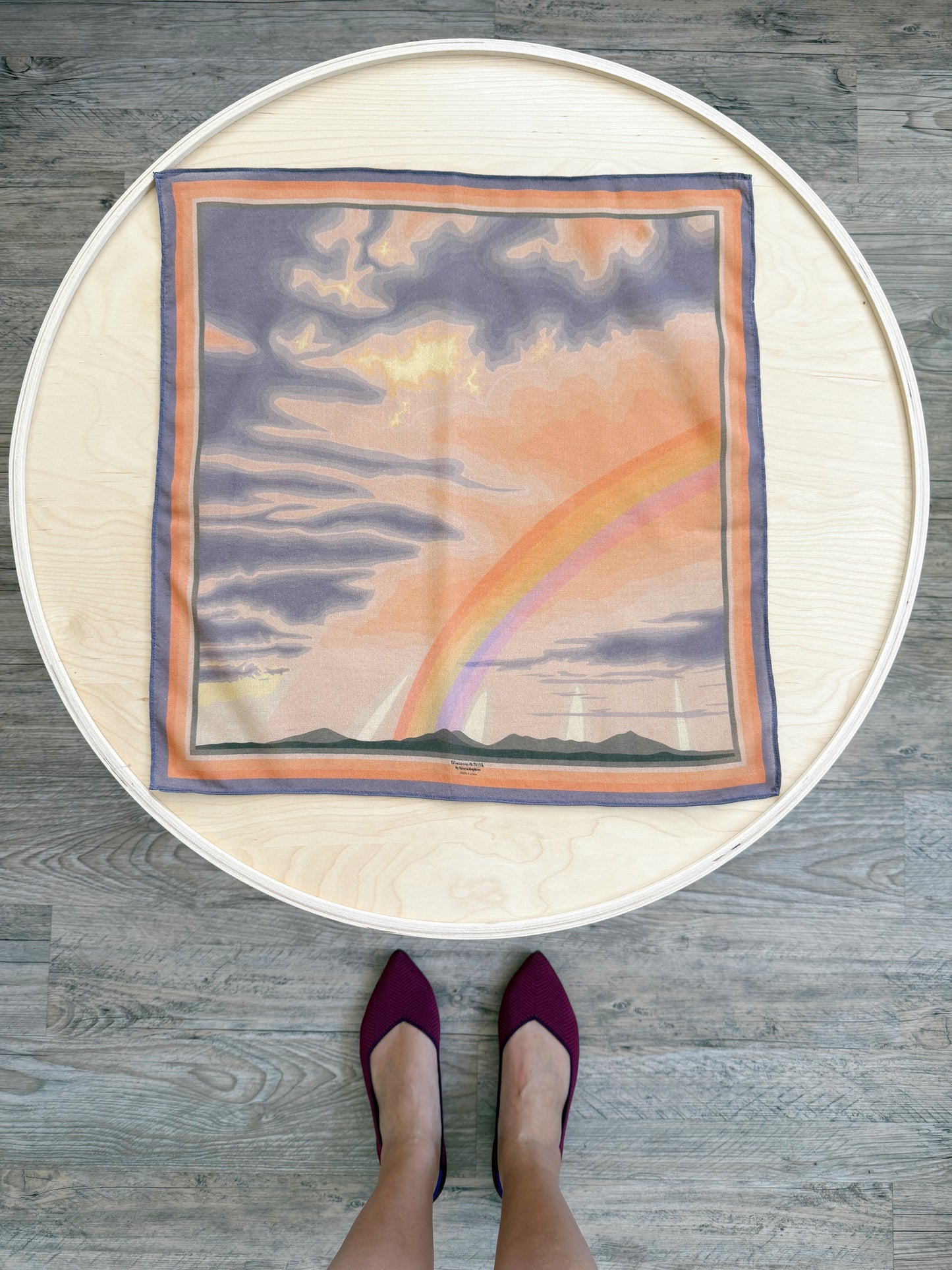 AA. Special Order 19” square Mulayam Cotton Scarves