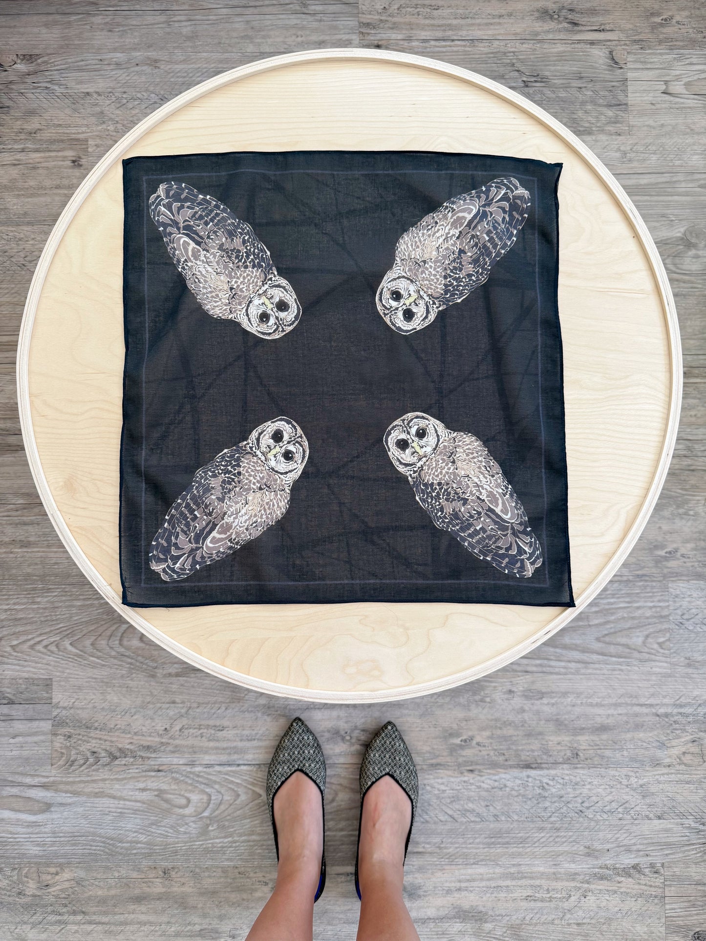 AA. Special Order 19” square Mulayam Cotton Scarves