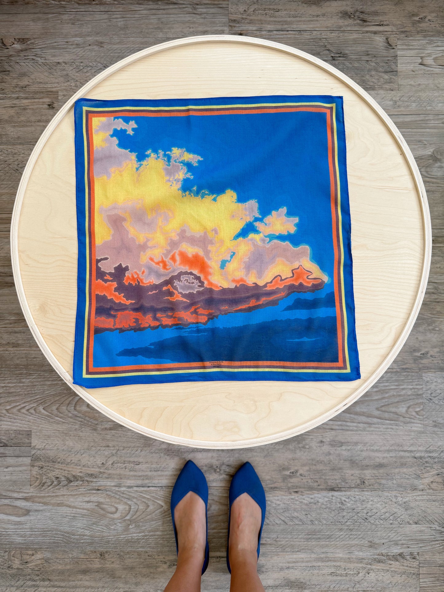 AA. Special Order 19” square Mulayam Cotton Scarves