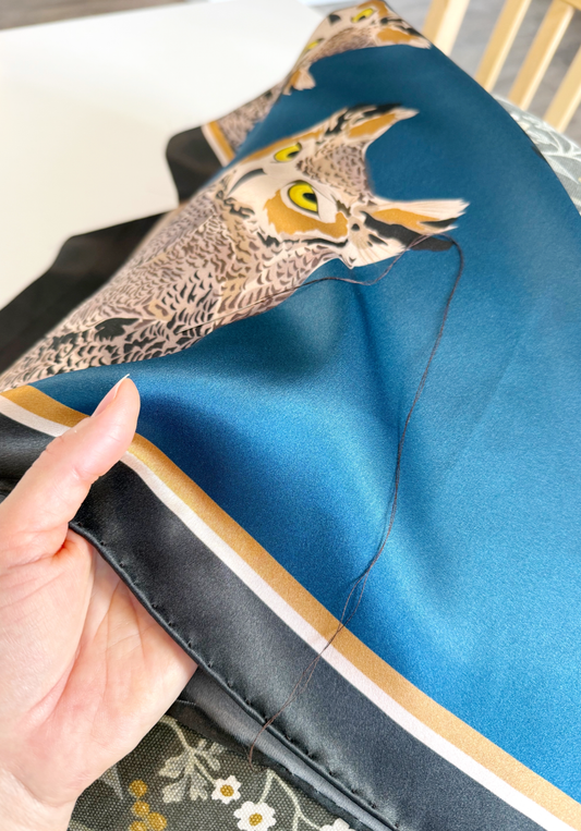 A. Made to order Silk Scarves June Delivery New Mexico Fauna
