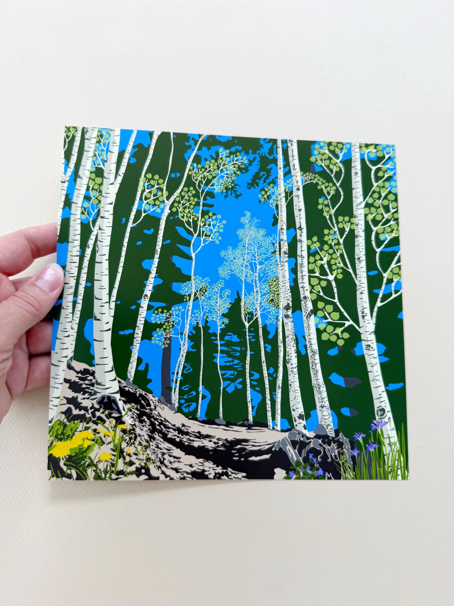 A. Windsor trail spring print