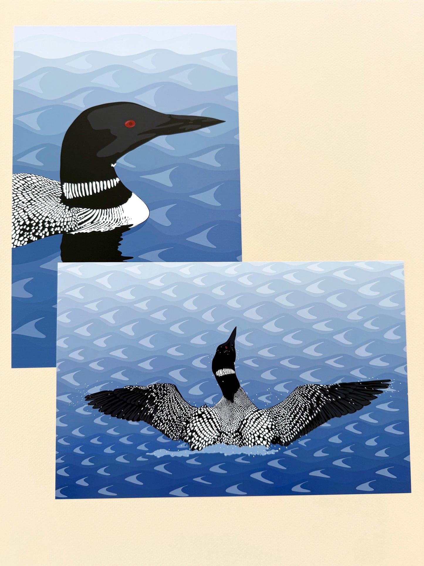 A. Loons 8 x 12” Prints