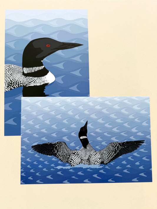 A. Loons 8 x 12” Prints