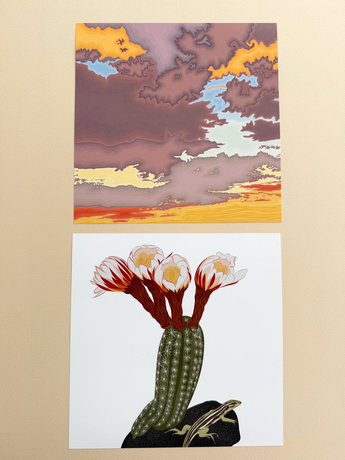 A. Mauve Sunset print