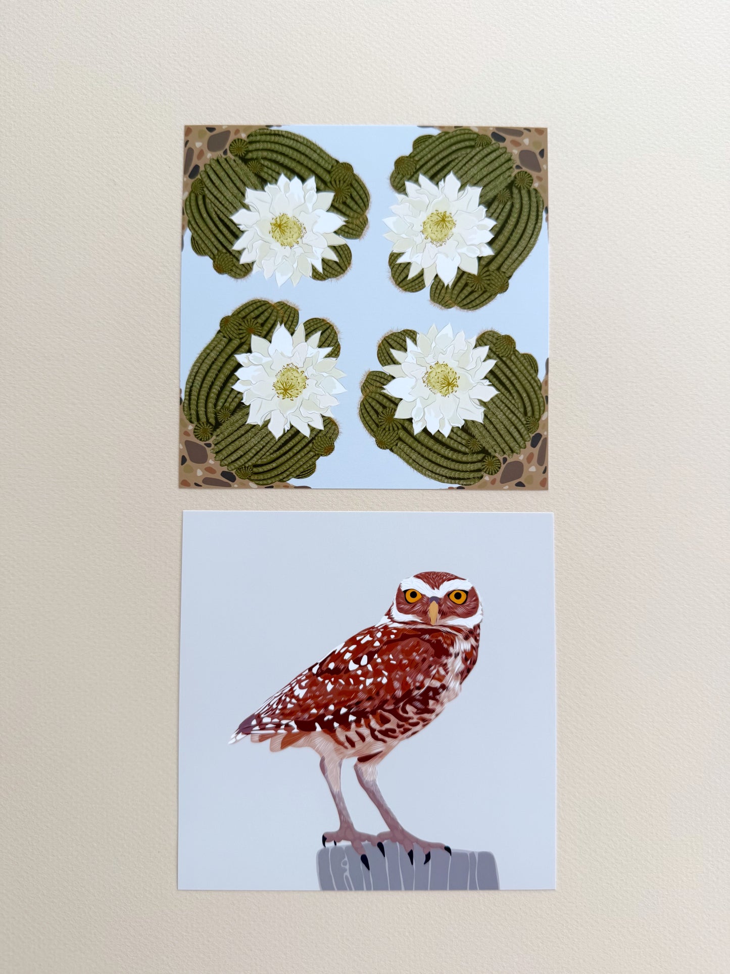 AB. Burrowing Owl Print