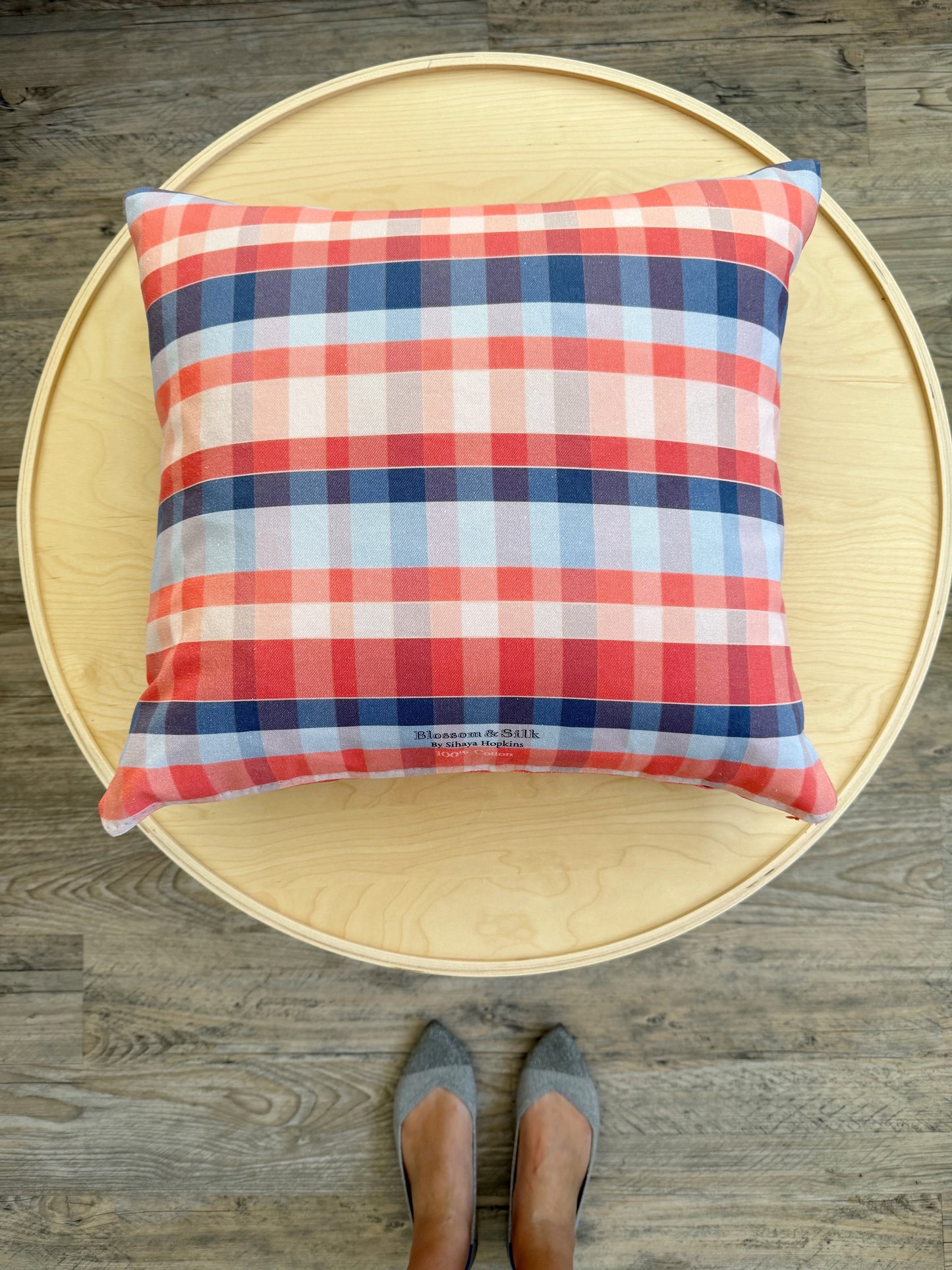 AB. Special Order Jackrabbits on Orange 20” Throw Pillow