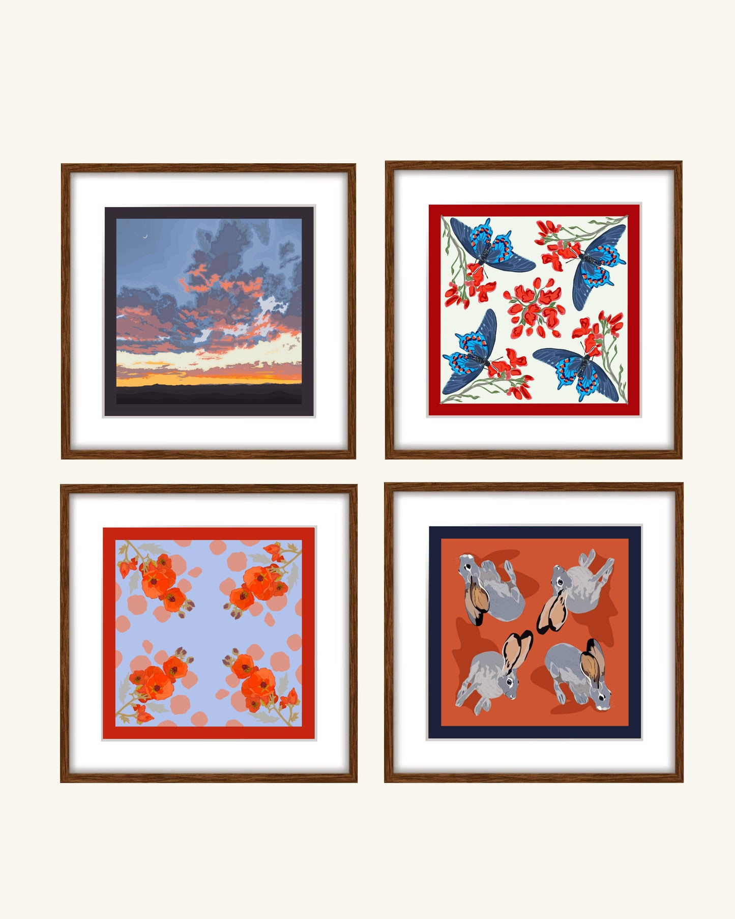 A. Favorite June picks group of four prints